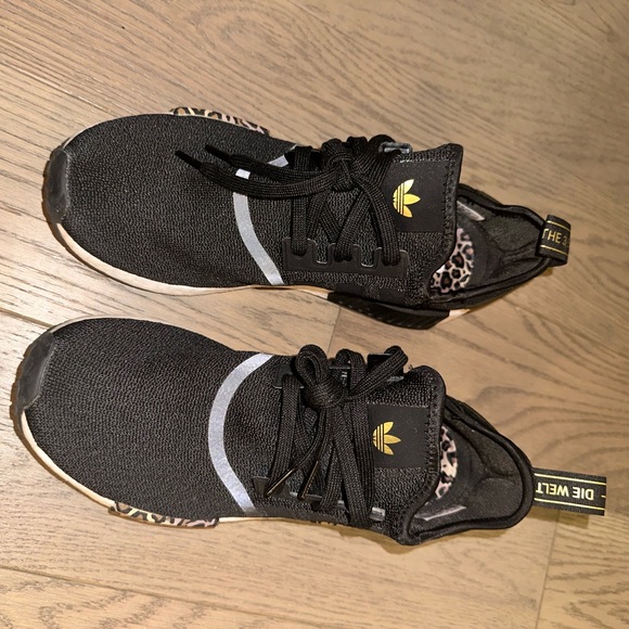 Adidas NMD R1 Sneakers in Black Leopard - Picture 16 of 16